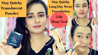 Stay quirky Long Day Wear Foundation| Translucent Powder| SWATI BHAMBRA