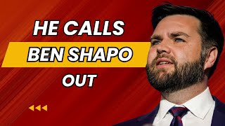 JD Vance Calls out Ben Shapiro at AmFest