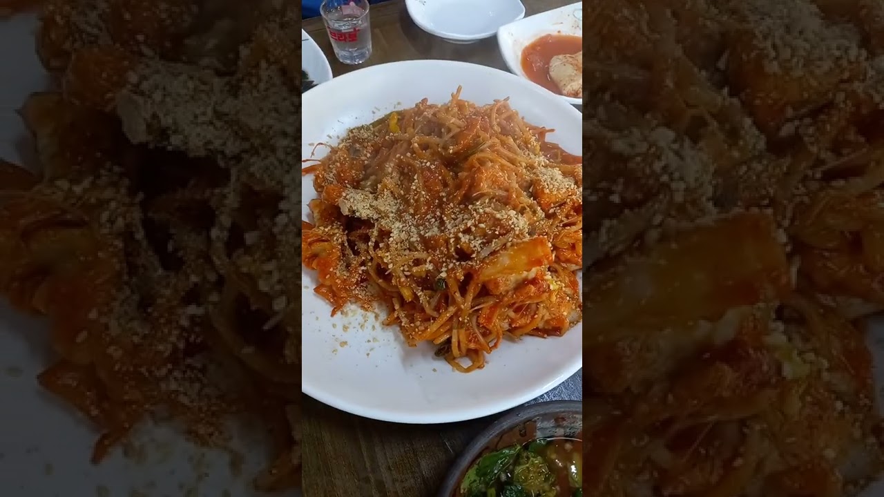 문현동  아구찜  가원밥상 비지맛