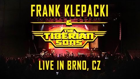 "LIVE IN BRNO" Frank Klepacki & The Tiberian Sons OFFICIAL VIDEO