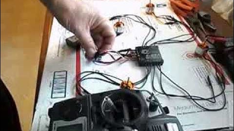 How to build a Quad Copter With GPS using the turnigy 9x TX & the AIOPv2 FB  ( Part 2 )