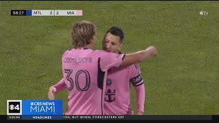 Inter Miami rallies past Montreal 3-2 for fifth straight win