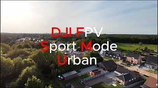 DJI FPV Sport mode.