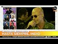 "TE LLEVO EN CADA RECUERDO EN CADA CANCIÓN DE AYER, BUEN VIAJE AMIGO" | Artistas despiden al Indio