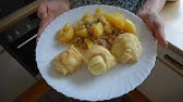 Strudli Dampfnudeln Mit Fleisch Kartoffeln Youtube