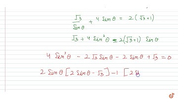 The number of values ​​of `theta in [0,2pi]` satisfying `r syntheta=sqrt3 and r+4syntheta =2(sqr.
