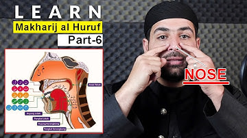 Articulation Points of Arabic Letters | Learn Makharij al Huruf with Shaykh Ismail Al-Qadi | Part 6