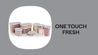 Tupperware® One Touch Fresh Collection (Oval, Square & Rectangular)