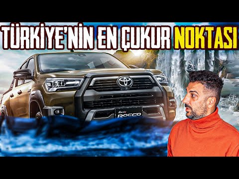 Toyota Hilux ile -7 Metreden 3000 Metreye Çıktık!