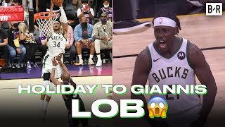 Jrue Holiday Lobs WILD Alley-Oop To Giannis To Seal Game 5 vs. Suns screenshot 5