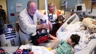 STAR WARS visits All Children's Hospital - Tampa Garrison