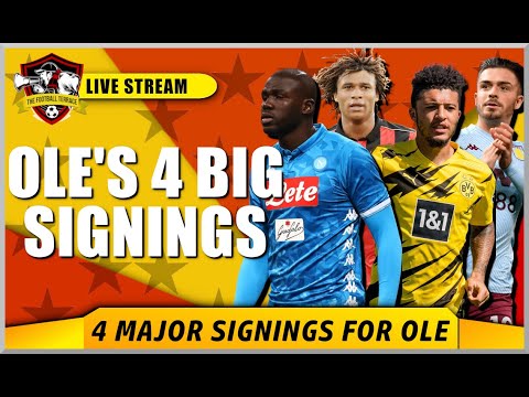 Solskjaer to make 4 MAJOR signings | Sancho Update | Grealish deal close | Ake and Koulibaly Deals