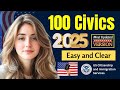 2025 random 100 civics questions and answers - U.S. citizenship interview I N400 Interview #trump