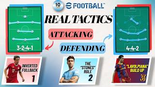 5 REAL LIFE Tactics in NEW FLUID FORMATIONS Including 5 UPDATED TACTICS eFootball