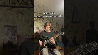 DEFTONES-MY OWN SUMMER(SHOVE IT) GUITAR COVER #гитара #deftones #guitar #cover #metal