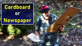 Cardboard vs Newspaper for Sheet Mulching and Lasagna Gardening?