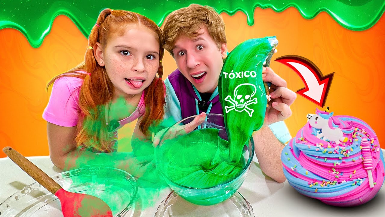 TRANSFORMANDO SLIME RUIM EM SLIME BOA!