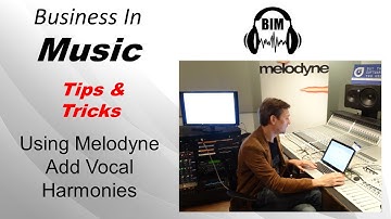 Using Melodyne To Add Vocal Harmonies