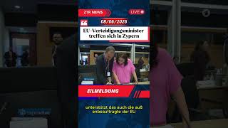EU-Verteidigungsminister treffen sich in Zypern #EU #Verteidigung #Zypern #Sicherheit #Politik #News