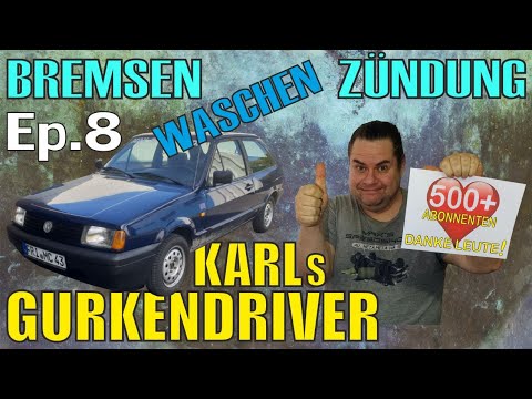 Polo 86c Coupé #8: Bremsschlauch tauschen | 360° Wagenpflege | Zündanlage erneuern [500 ABO SPEZIAL]