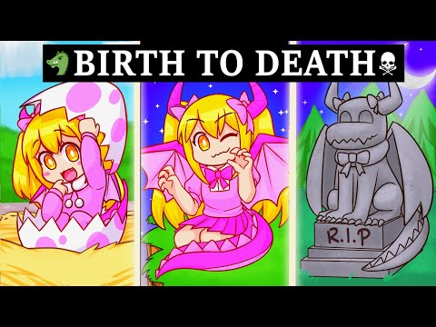 The BIRTH To DEATH Of A Dragon In Roblox!!