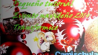 Pequeño tutorial sobre el evento de Navidad 2014 (Transformice)