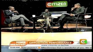 Power Breakfast Interview with Francis Nyenze - Minority Leader, National Assembly