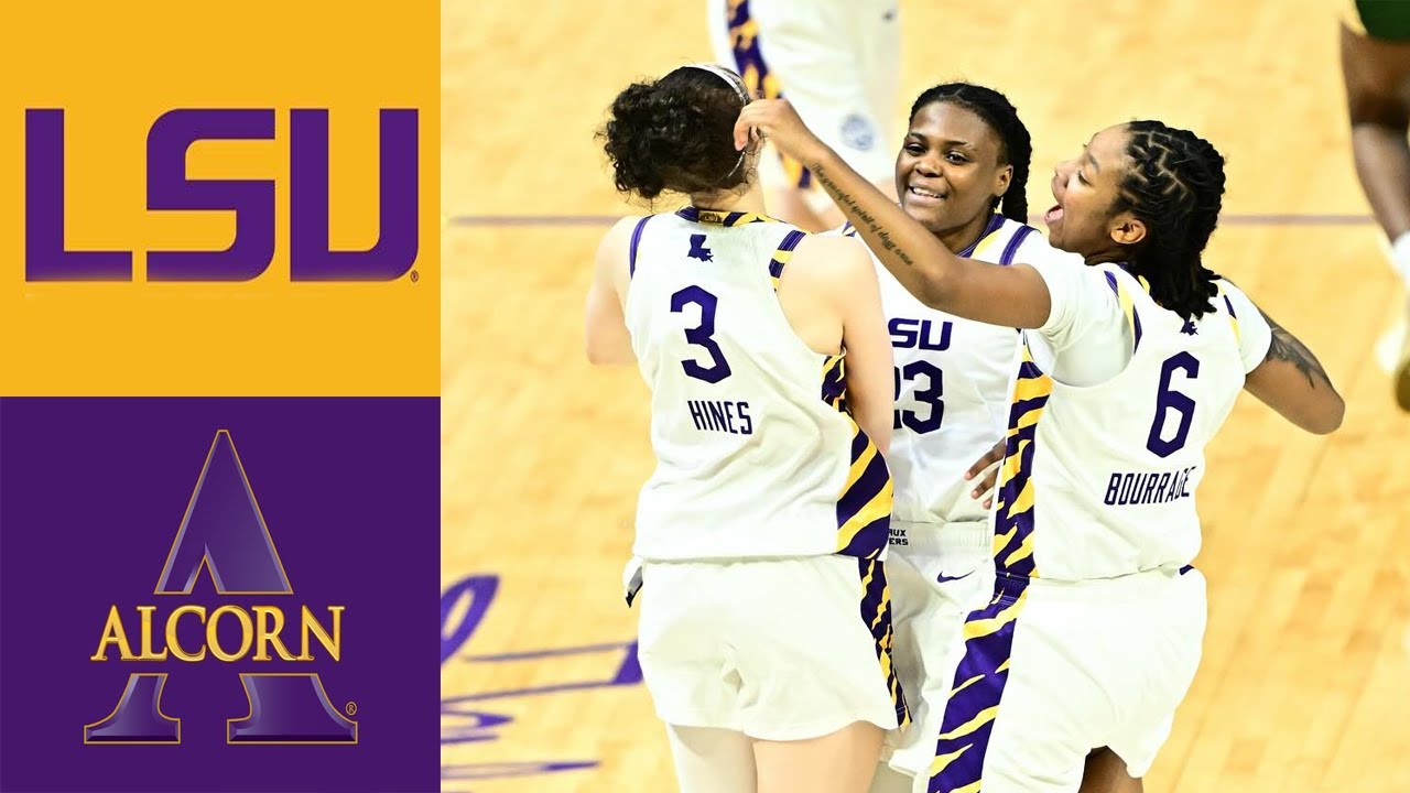 LSU vs. Alcorn State Women's College Basketball Highlights 2025