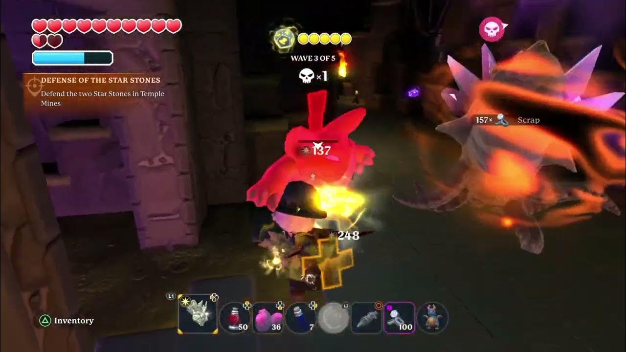 Portal Knights_perfect "how to Temple Mines" at level 25 YouTube
