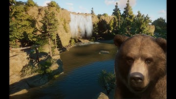 PLANET ZOO - New Grizzly bear habitat 🐻 - Speed build