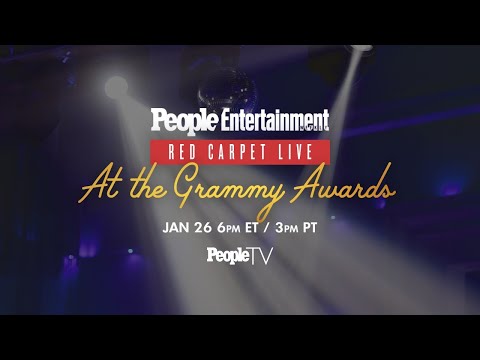 2020 Grammy Awards Red Carpet Live Peopletv Youtube