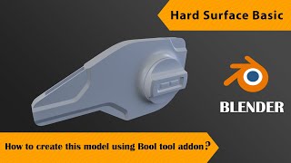Blender Bool Tool addon Tutorial | Hard Surface Modeling Using Boolean Operations