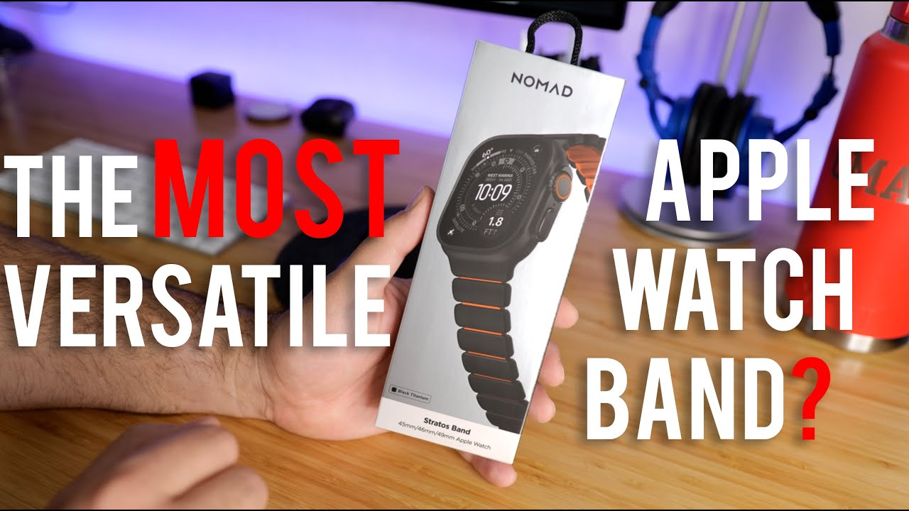 The Perfect Apple Watch Band! Nomad Stratos Band Review - YouTube