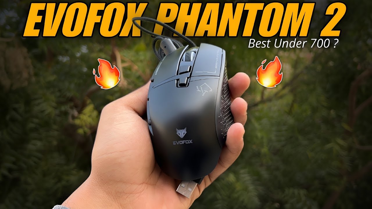 Обзор EvoFox Phantom 2 🔥 Лучшая игровая мышь до 700 рупий? | Честное мнение