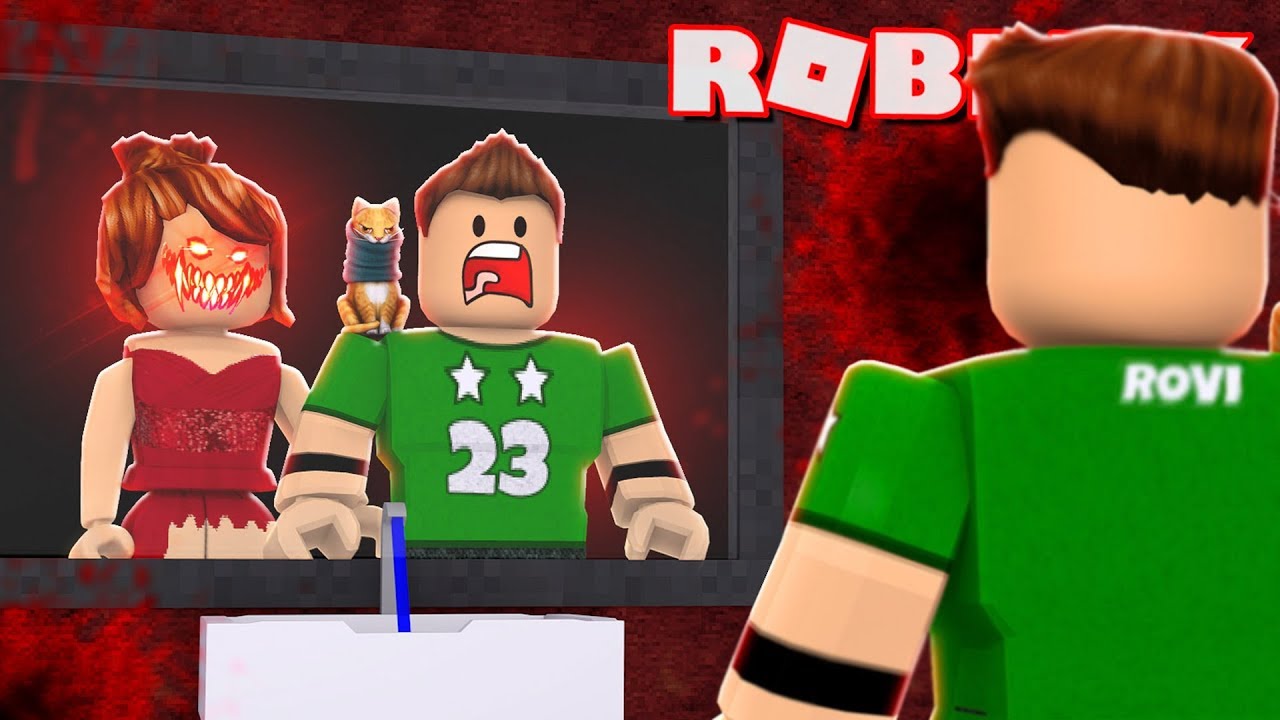 No Mires A La Chica Del Vestido Rojo Roblox Espanol Youtube - pelo rojo roblox