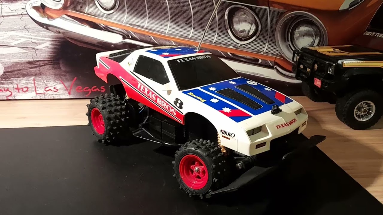 Nikko RC TEXAS BROS 1986 CHEVROLET CAMARO - YouTube