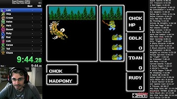 FF1 NES Min Stat Solo Master