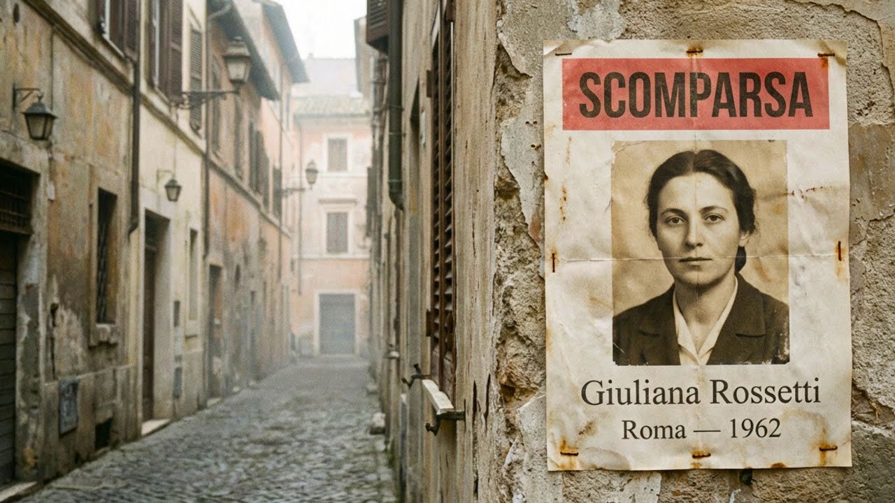 ROMA 1962 — COLD CASE RISOLTO: LA SEGRETARIA SCOMPARSA TRA DUE TELEFONATE