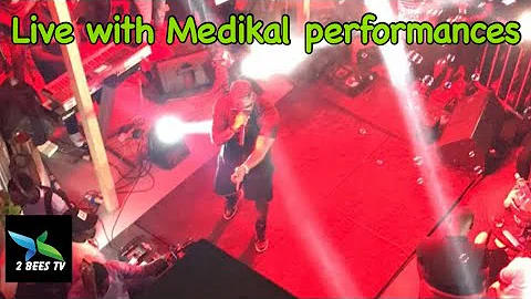 Live with Medikal - Black Sherif Kelvyn Boy joins Medikal on stage..full performance