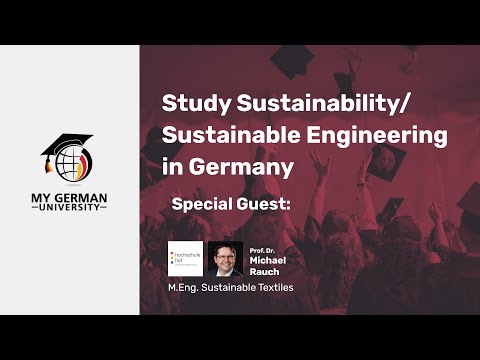 M.Eng. Sustainable Textiles at Hof University of Applied Sciences