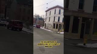 This Newburgh New York  Neighborhood going through major changes