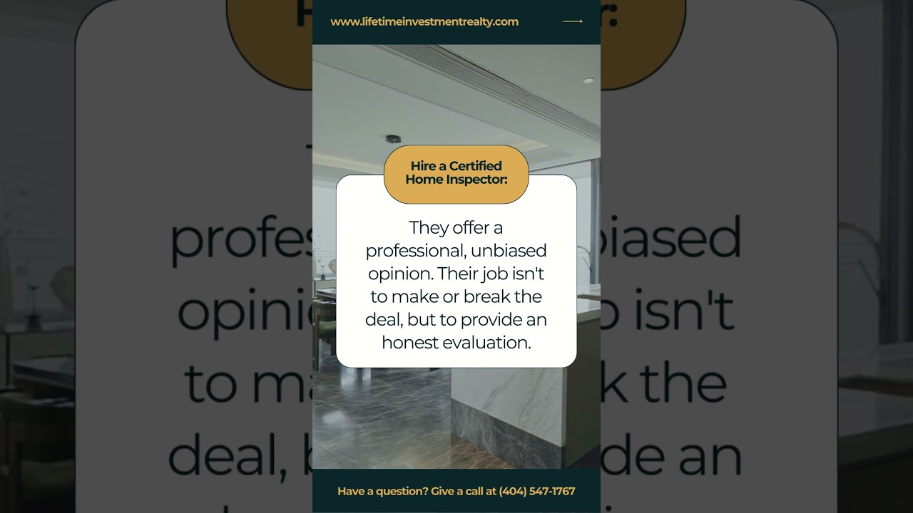 Don't buy blind! 🕵️‍♀️ Home inspections reveal hidden surprises, good and bad.