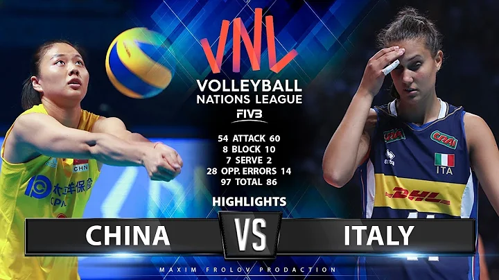 China vs Italy | Highlights | Final Round Pool A | Women's VNL 2019 - DayDayNews