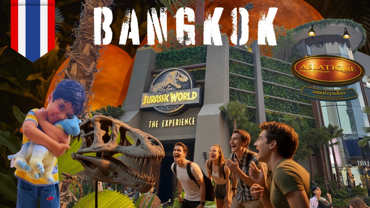 Bangkok's Best Family Attraction? Jurassic World: The Experience Walkthrough