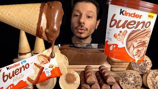 DELUXE KINDER BUENO MUKBANG | ASMR FOOD screenshot 2