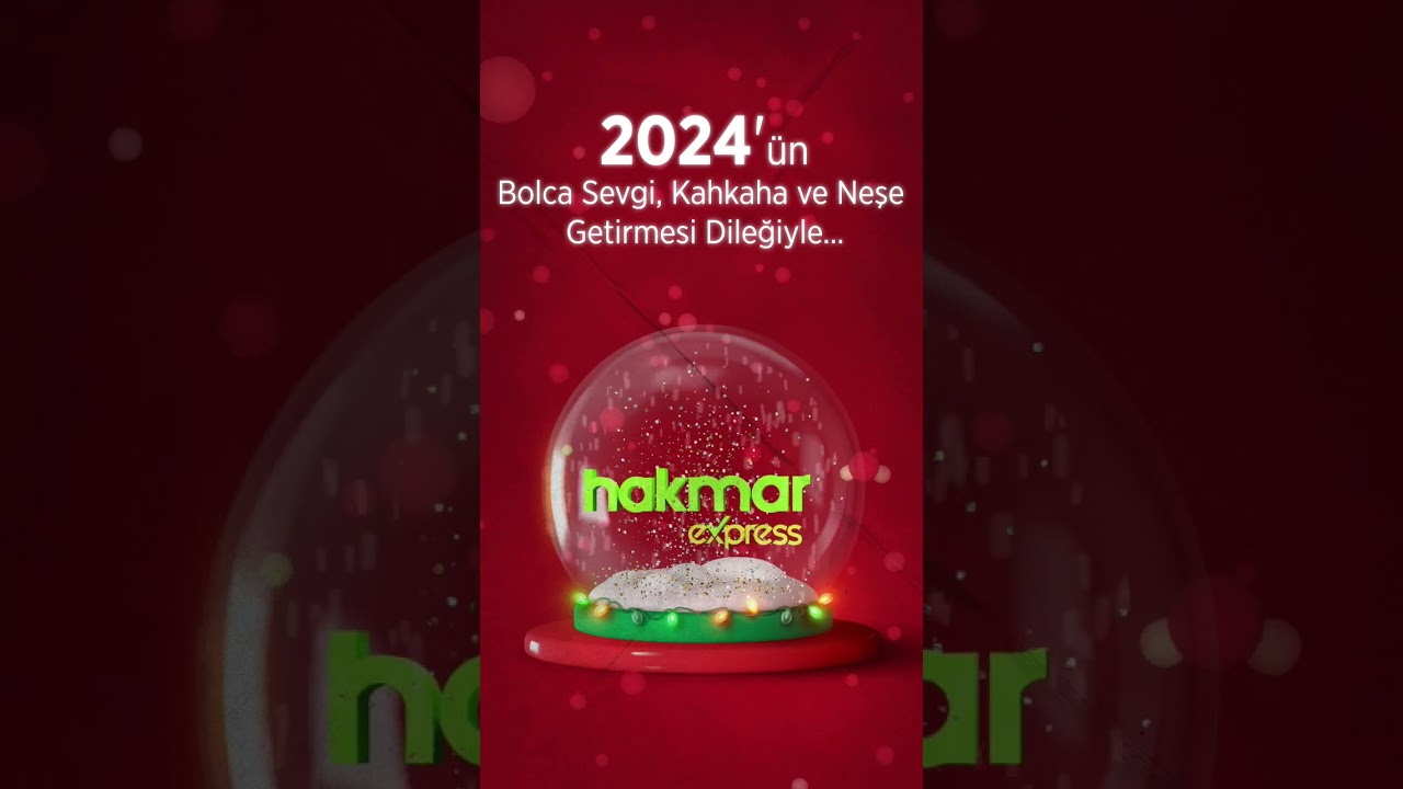 Sevdiklerinizle beraber mutlu ve sağlıklı bir yıl dileriz.