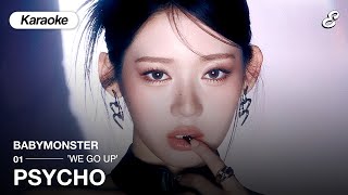 Babymonster Psycho Karaoke Romanized Lyrics