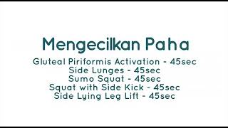 Mengecilkan paha