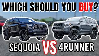 Toyota Sequoia vs Toyota 4Runner: Which Should You Buy?