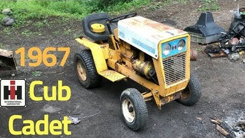 1967 cub cadet 123 IH